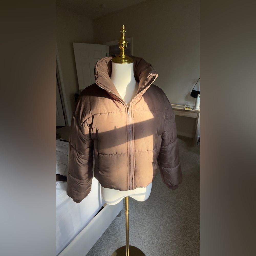 Brown Puffer Jacket